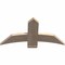 Ekena Millwork Bellingham Smooth Timber Gable Bracket, Douglas Fir, 36"W x 19"H x 1 1/2"D x 5 1/2"F, 13/12 Pitch GBW036X19X0206BEL00SDF - alternate 3